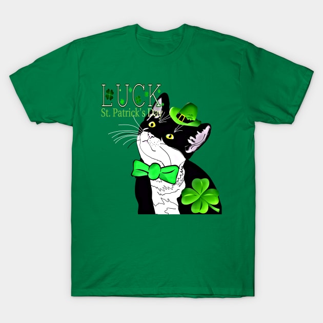 Cat st patricks day shirt hot sale